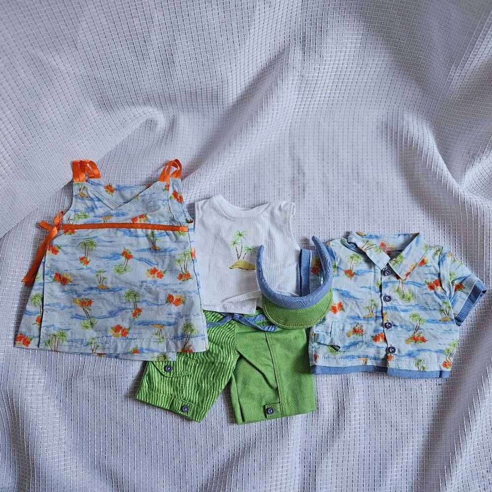 Fun-in-the-Sun Bitty Twins Set - Retired American Girl